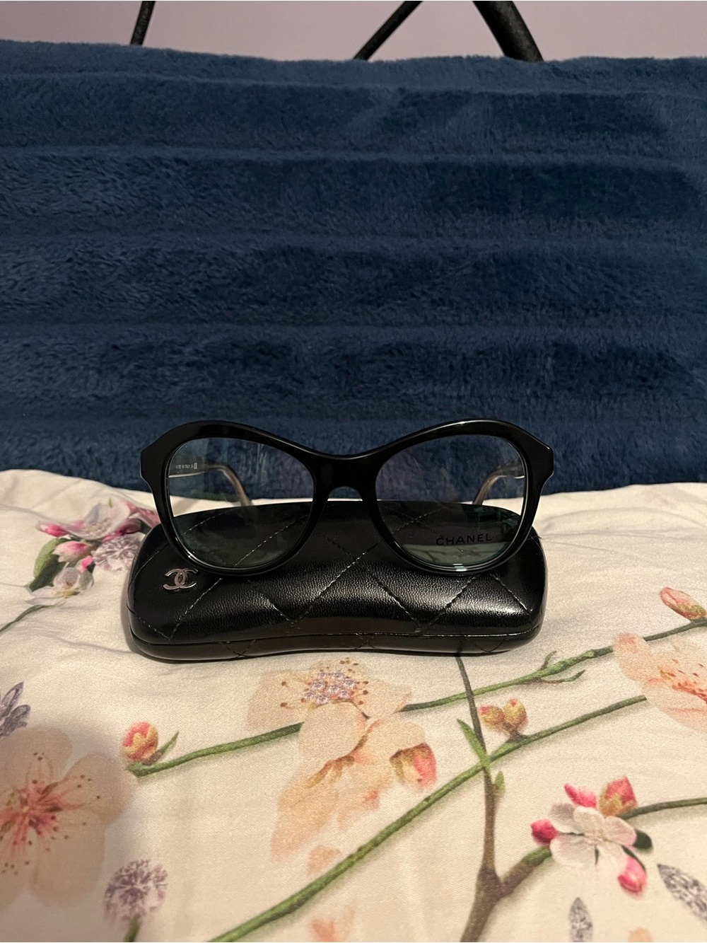 NWOT-CHANEL Eyeglasses with Lace Detailing